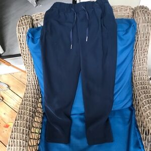 Lululemon Navy Drawstring Crop Pants